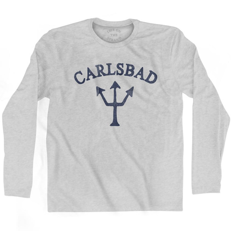 California Carlsbad Trident Adult Cotton Long Sleeve by Life On the Strand