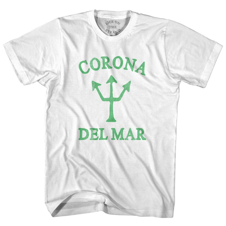 California Corona Del Mar Emerald Art Trident Womens Cotton Junior Cut by Life On the Strand