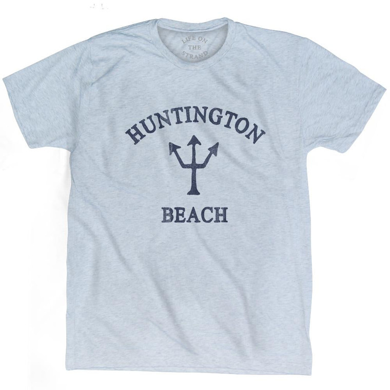 California Huntington Beach Trident Adult Tri-Blend by Life On the Strand