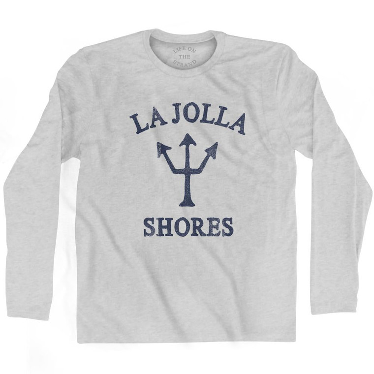 California La Jolla Shores Trident Adult Cotton Long Sleeve by Life On the Strand