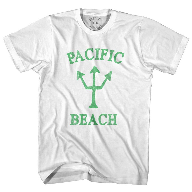 California Pacific Beach Emerald Art Trident Womens Cotton Junior Cut by Life On the Strand