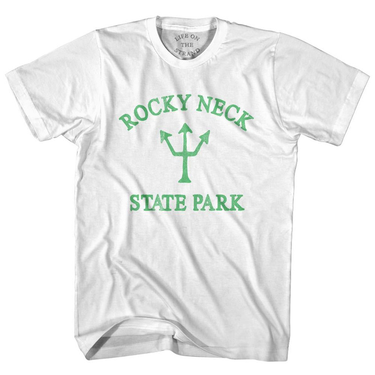 Connecticut Rocky Neck State Park Emerald Art Trident Adult Cotton by Life On the Strand