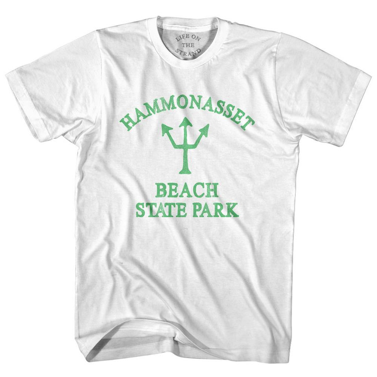 Connecticut Hammonasset Beach State Park Emerald Art Trident Youth Cotton by Life On the Strand
