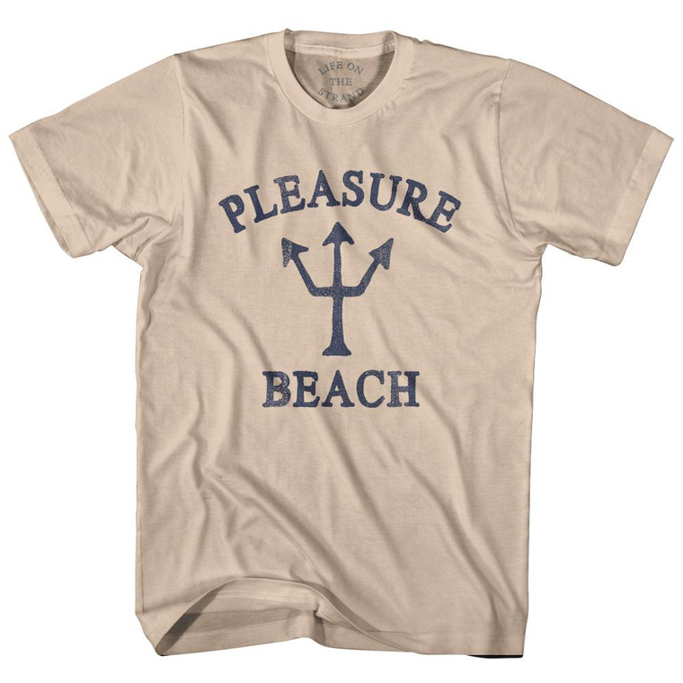 Connecticut Pleasure Beach Trident Adult Cotton by Life On the Strand