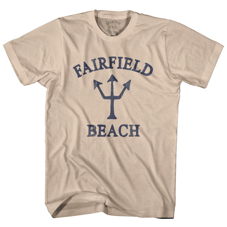 Connecticut Fairfield Beach Trident Adult Cotton by Life On the Strand