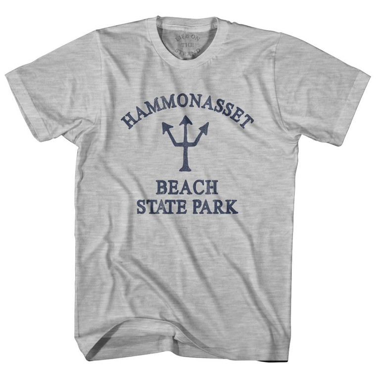 Connecticut Hammonasset Beach State Park Trident Womens Cotton Junior Cut by Life On the Strand