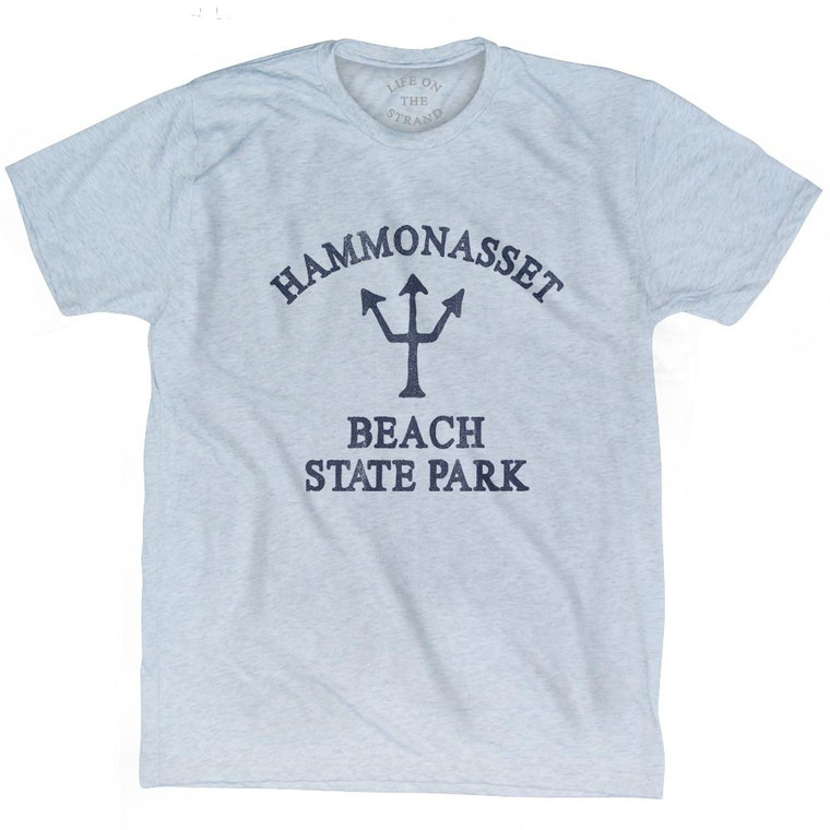 Connecticut Hammonasset Beach State Park Trident Adult Tri-Blend by Life On the Strand