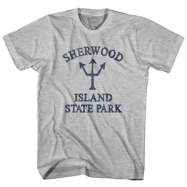 Connecticut Sherwood Island State Park Trident Adult Cotton by Life On the Strand