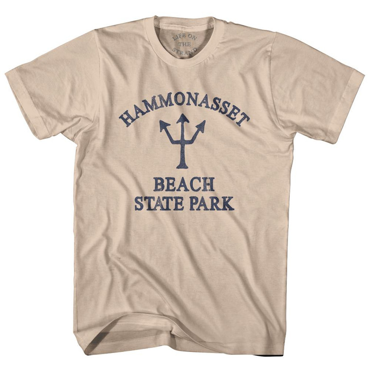 Connecticut Hammonasset Beach State Park Trident Adult Cotton by Life On the Strand