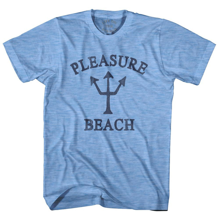 Connecticut Pleasure Beach Trident Adult Tri-Blend by Life On the Strand