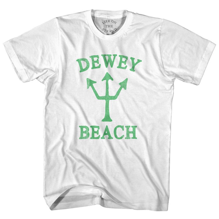 Delaware Dewey Beach Emerald Art Trident Youth Cotton by Life On the Strand