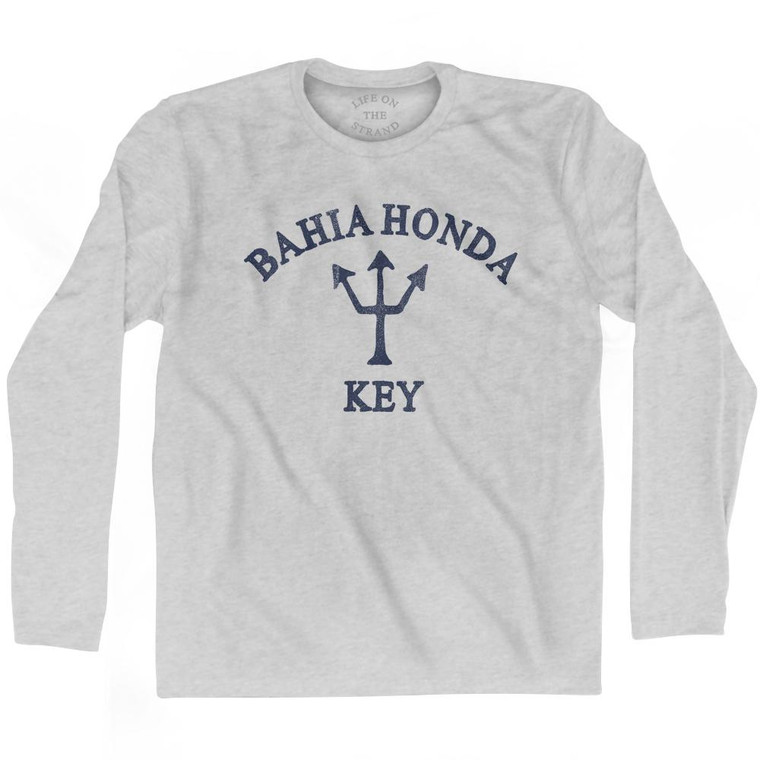 Florida Bahia Honda Key Trident Adult Cotton Long Sleeve by Life On the Strand