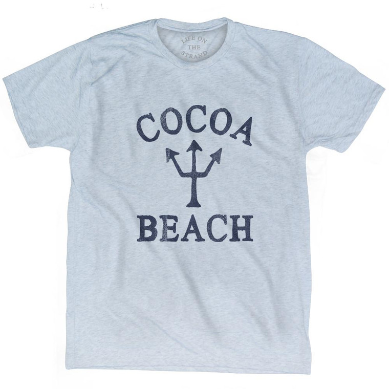 Florida Cocoa Beach Trident Adult Tri-Blend by Life On the Strand