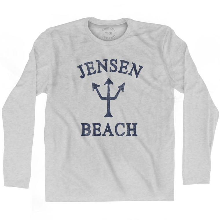 Florida Jensen Beach Trident Adult Cotton Long Sleeve by Life On the Strand