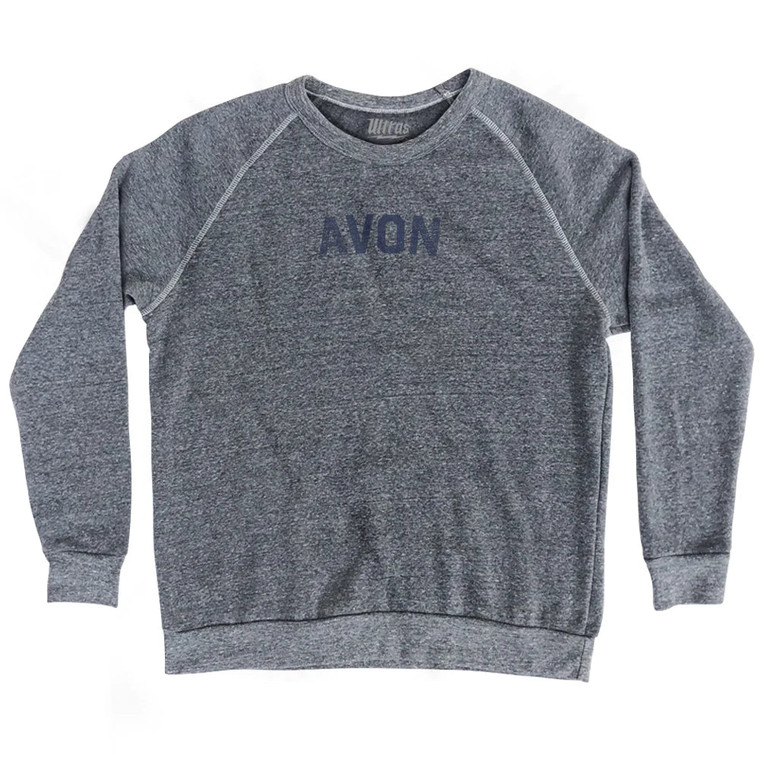 Avon Adult Tri-Blend Sweatshirt - Athletic Grey