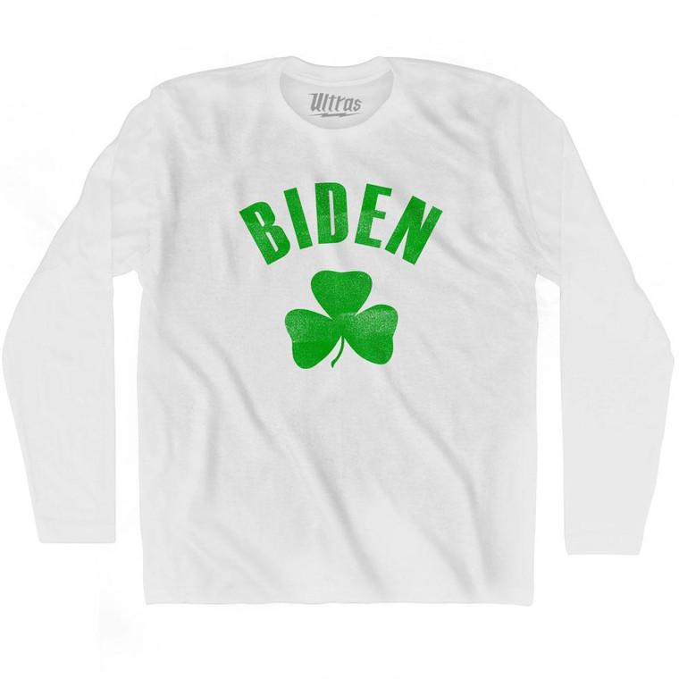 BIDEN Shamrock Adult Cotton Long Sleeve T-shirt T-Shirt for Sale | Ultras, Tees, Shirts, Buy Now