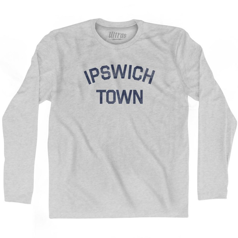 Ipswich Town Adult Cotton Long Sleeve T-Shirt by Ultras