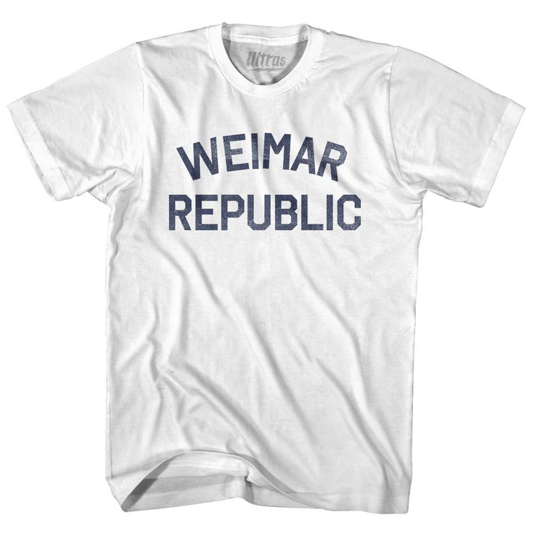 Weimar Republic Womens Cotton Junior Cut T-Shirt by Ultras