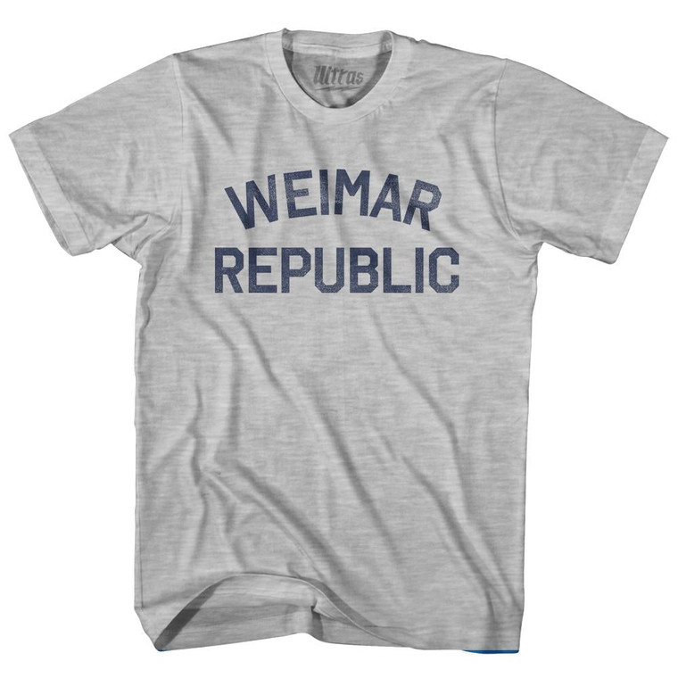 Weimar Republic Womens Cotton Junior Cut T-Shirt by Ultras