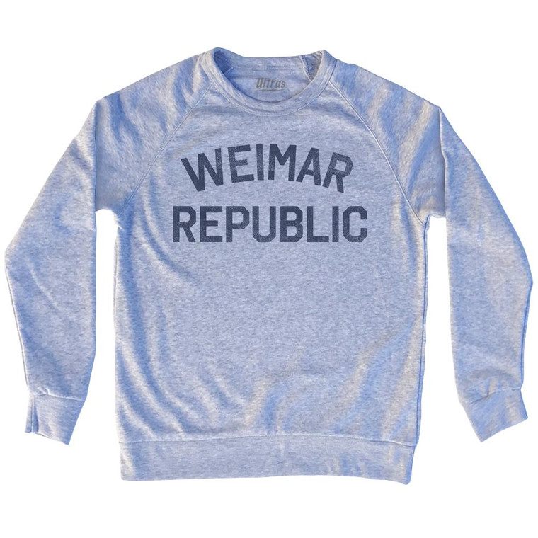 Weimar Republic Adult Tri-Blend Sweatshirt by Ultras