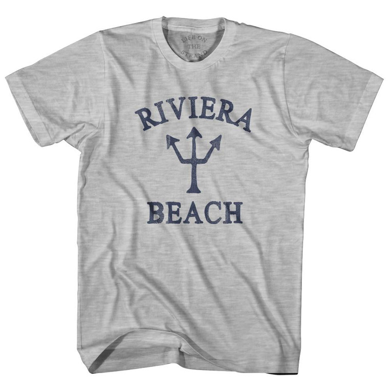 Florida Riviera Beach Trident Womens Cotton Junior Cut T-Shirt by Ultras