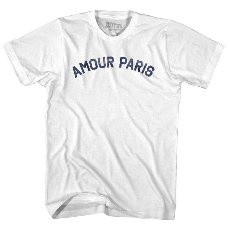 Amour Paris Youth Cotton T-shirt - White