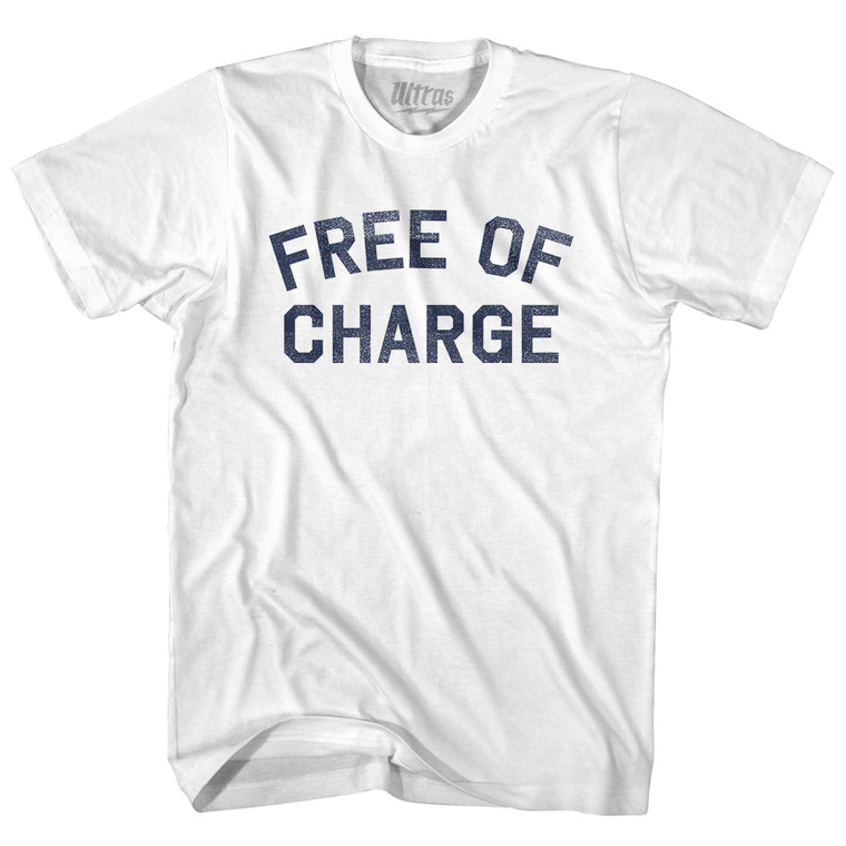 Free Of Charge Womens Cotton Junior Cut T-Shirt - White