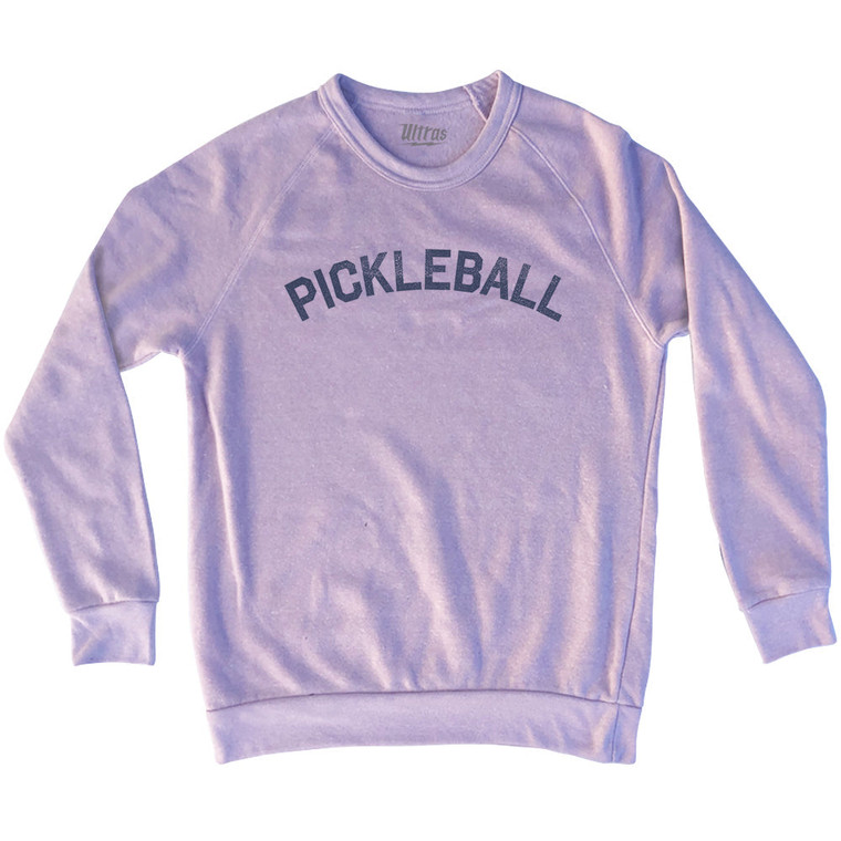 Pickleball Adult Tri-Blend Sweatshirt - Pink