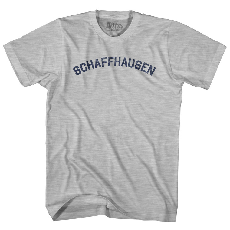 Schaffhausen Womens Cotton Junior Cut T-Shirt - Grey Heather