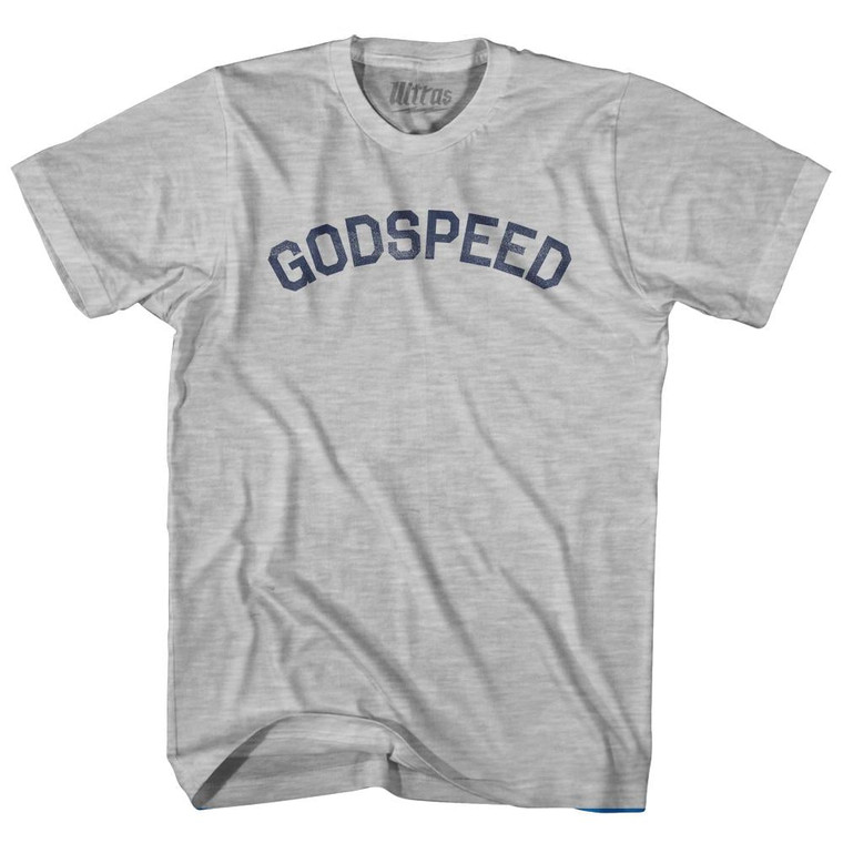 Godspeed Womens Cotton Junior Cut T-Shirt - Grey Heather