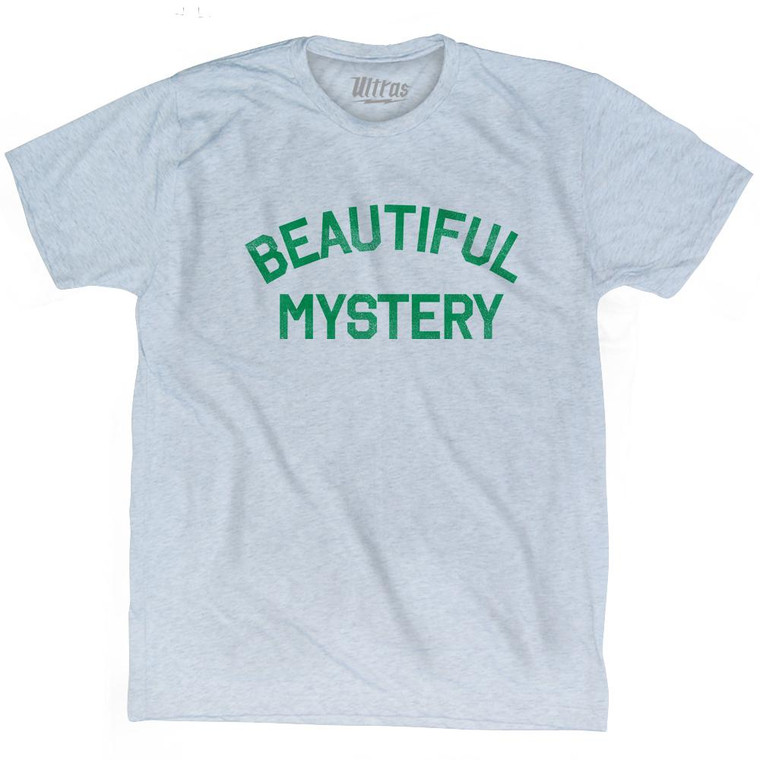 Beautiful Mystery Adult Tri-Blend T-Shirt - Athletic White