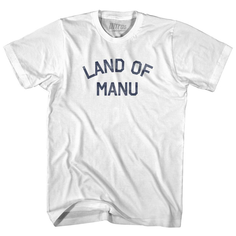 Land Of Manu Youth Cotton T-Shirt - White
