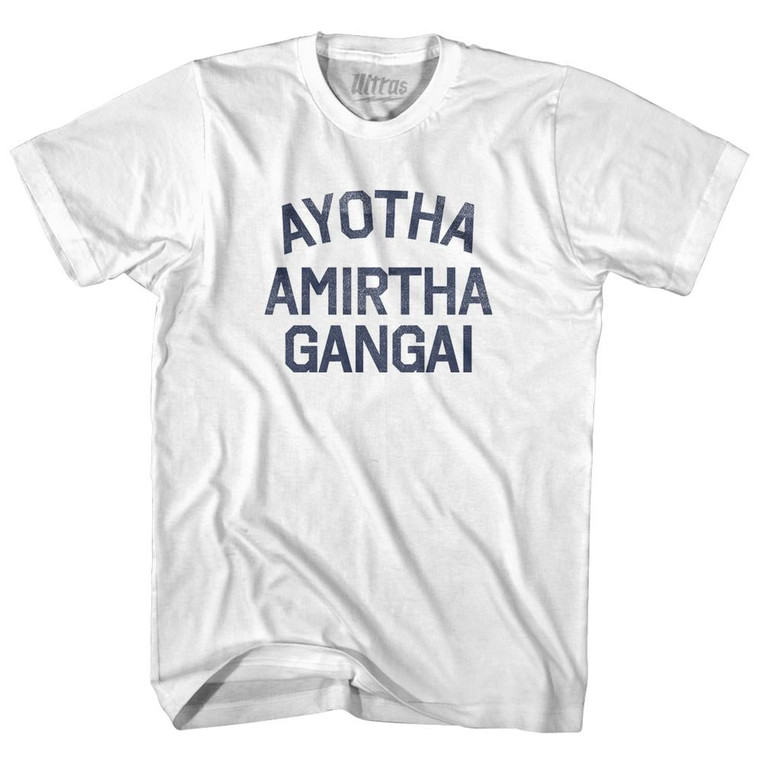 Ayotha Amirtha Gangai Youth Cotton T-Shirt - White