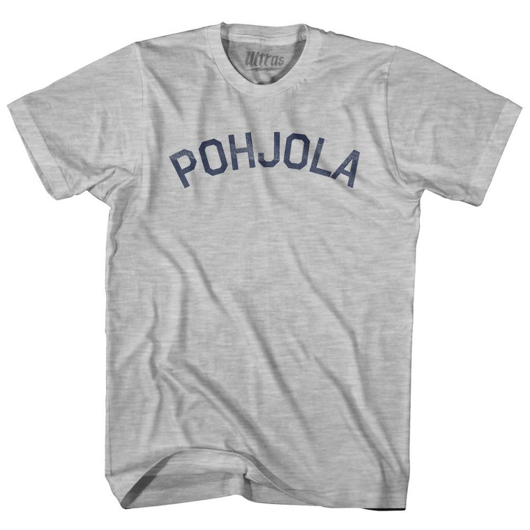 Pohjola Adult Cotton T-Shirt-Grey Heather