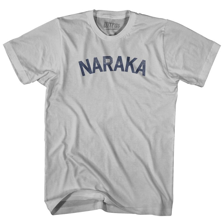 Naraka Adult Cotton T-Shirt - Cool Grey