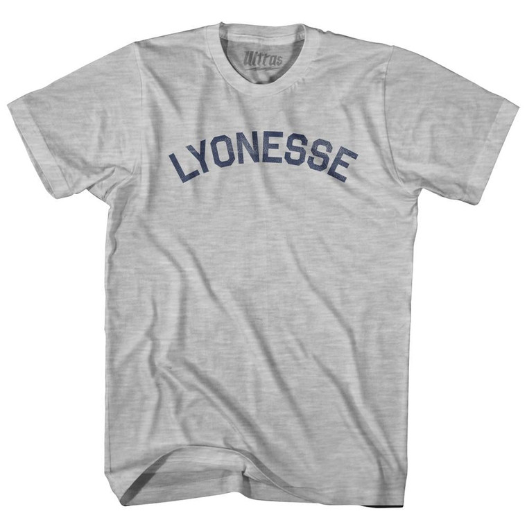 Lyonesse Womens Cotton Junior Cut T-Shirt - Grey Heather
