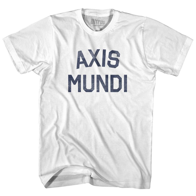 Axis Mundi Womens Cotton Junior Cut T-Shirt - White