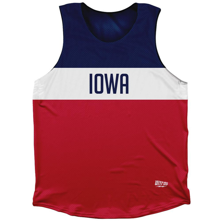 Iowa Finish Line Athletic Tank Top - Red