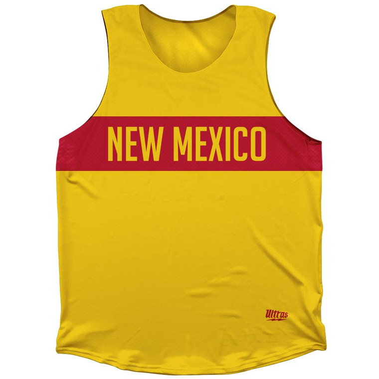 New Mexico Finish Line Athletic Tank Top - Yellow