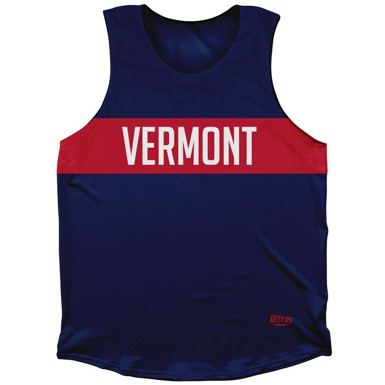 Vermont Finish Line Athletic Tank Top - Navy