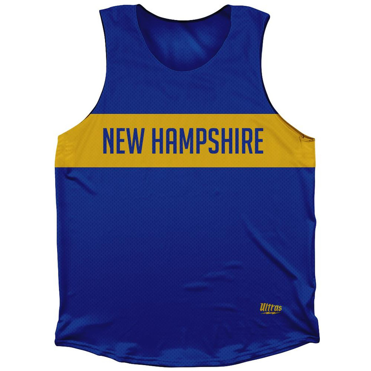New Hampshire Finish Line Athletic Tank Top - Blue