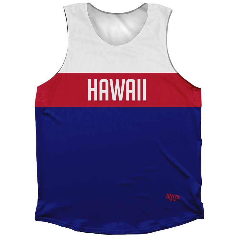 Hawaii Finish Line Athletic Tank Top - Navy