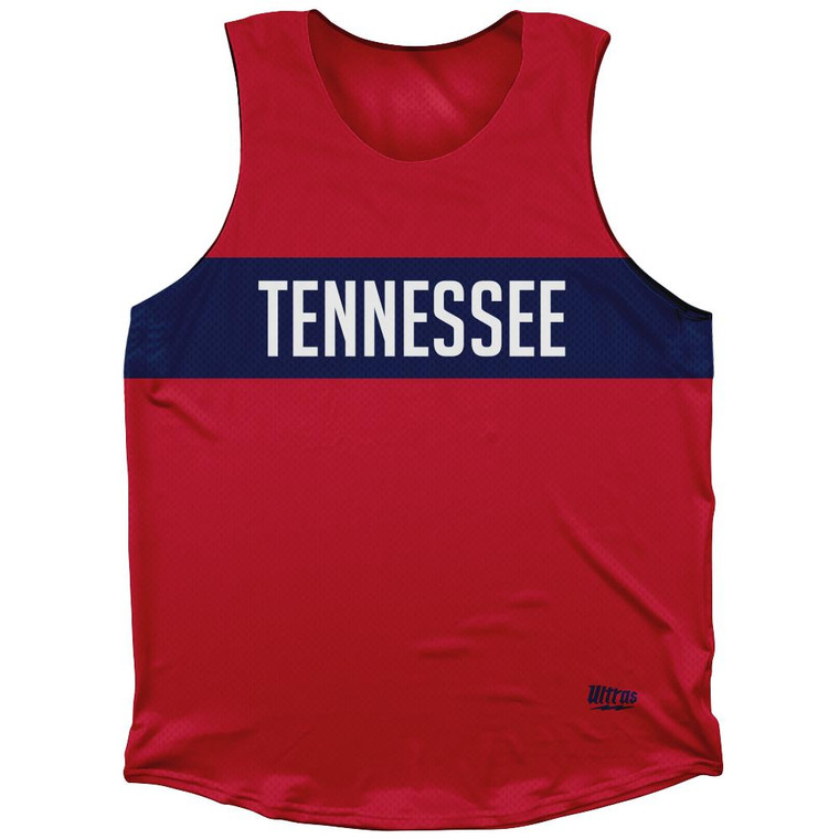 Tennessee Finish Line Athletic Tank Top-Red