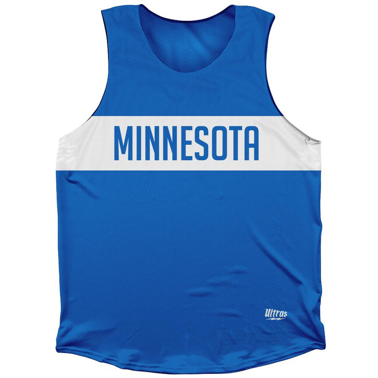 Minnesota Finish Line Athletic Tank Top-Blue