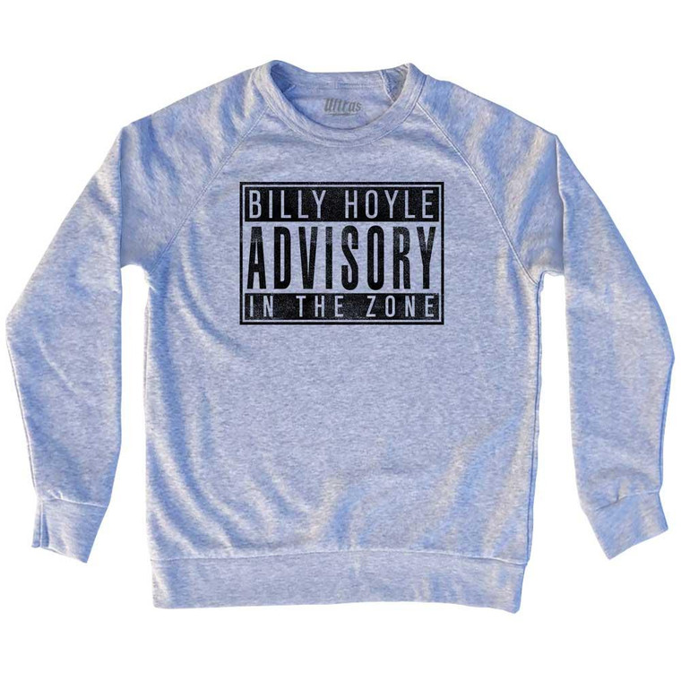 Billy Hoyle Advisory Adult Tri-Blend Sweatshirt - Heather Grey