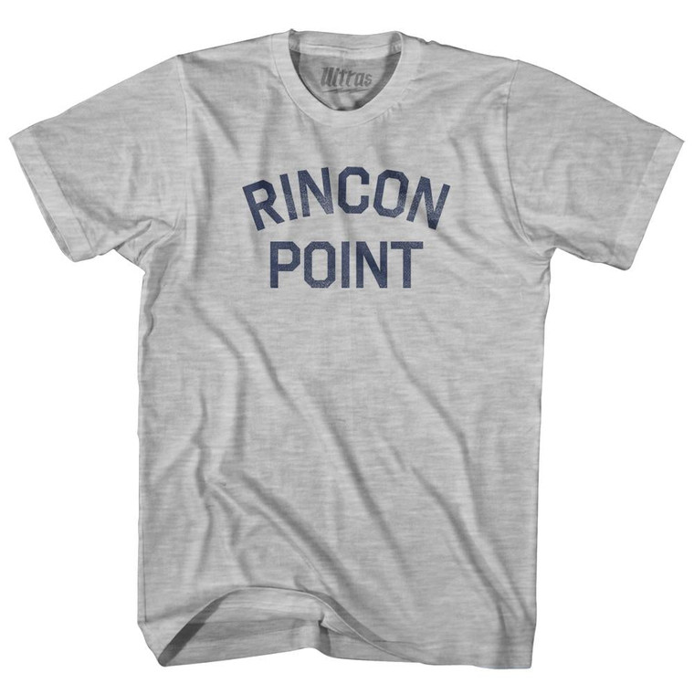 Rincon Point Womens Cotton Junior Cut T-Shirt - Grey Heather