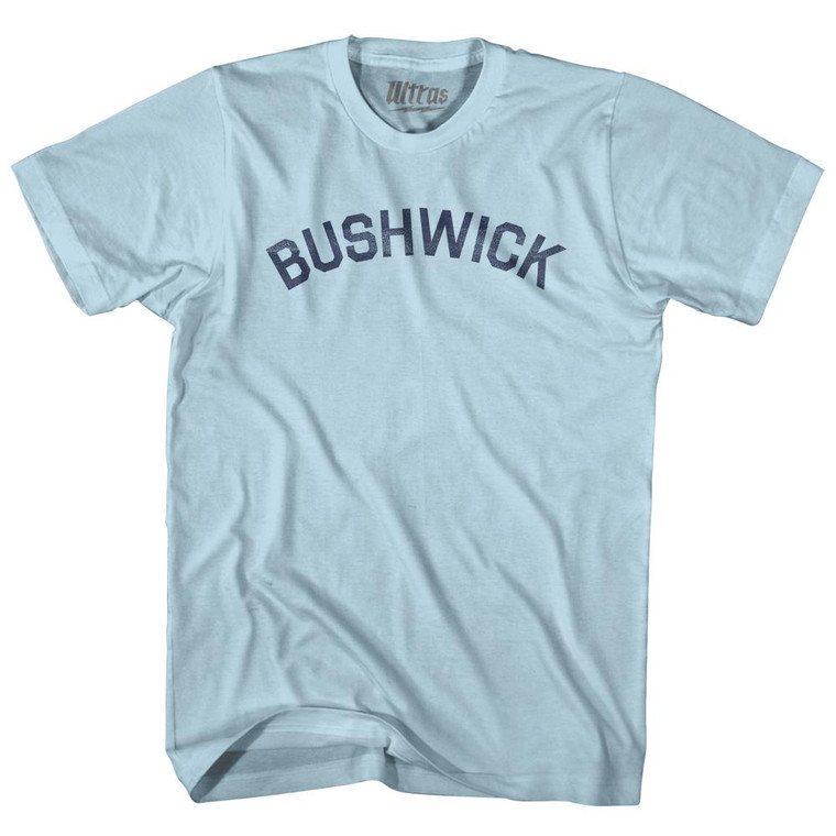 Bushwick Adult Cotton T-Shirt - Light Blue