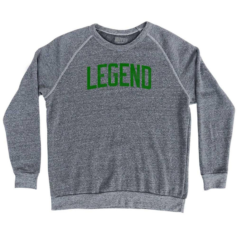 Boston Legend Adult Tri-Blend Sweatshirt - Athletic Grey