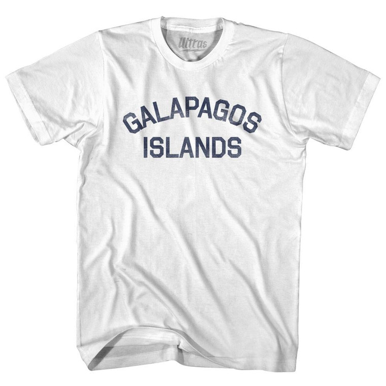 Galapagos Islands Youth Cotton T-Shirt - White