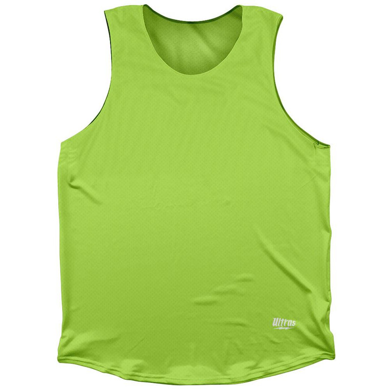 Lime Green Athletic Tank Top - Lime Green
